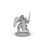 Dragonborn PAladin With a Belly Tabletop DND Gaming Miniature