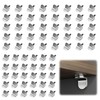 Asheyya 70 Pcs Shelf Support Pegs, 5 mm L Shape