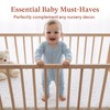 Baby Crib Sheets (2-Pack) for Boys Girls, Soft Fitted Sheets