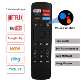 ERF3A69 Voice Replacement Remote Compatible for Hisense & Sharp Smart TV 55H9908 65H9908 55H9EPlus 65H9EPlus 55H9100EPlus 65H9100EPlus 55H9E1Plus 65H9E1Plus 55H9E2Plus 65H9E2Plus