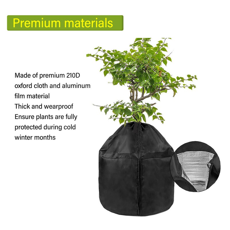 Plant Winter Protection Cover Multipurpose Thickened Reusable Frost Protection Plant
