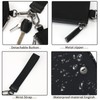 VUTUXA KeyChain Wallet Wristlet Wallets For Women Mini Zip Dual