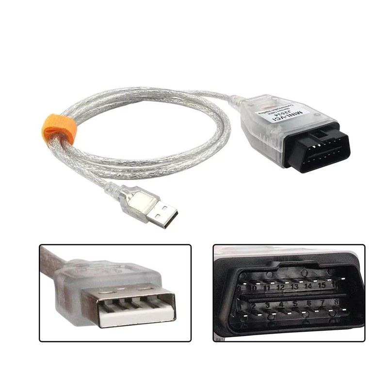 PARANNIC Mini VCI J2534 Cable V18.00.008 Latest Version, OBD2 Cable