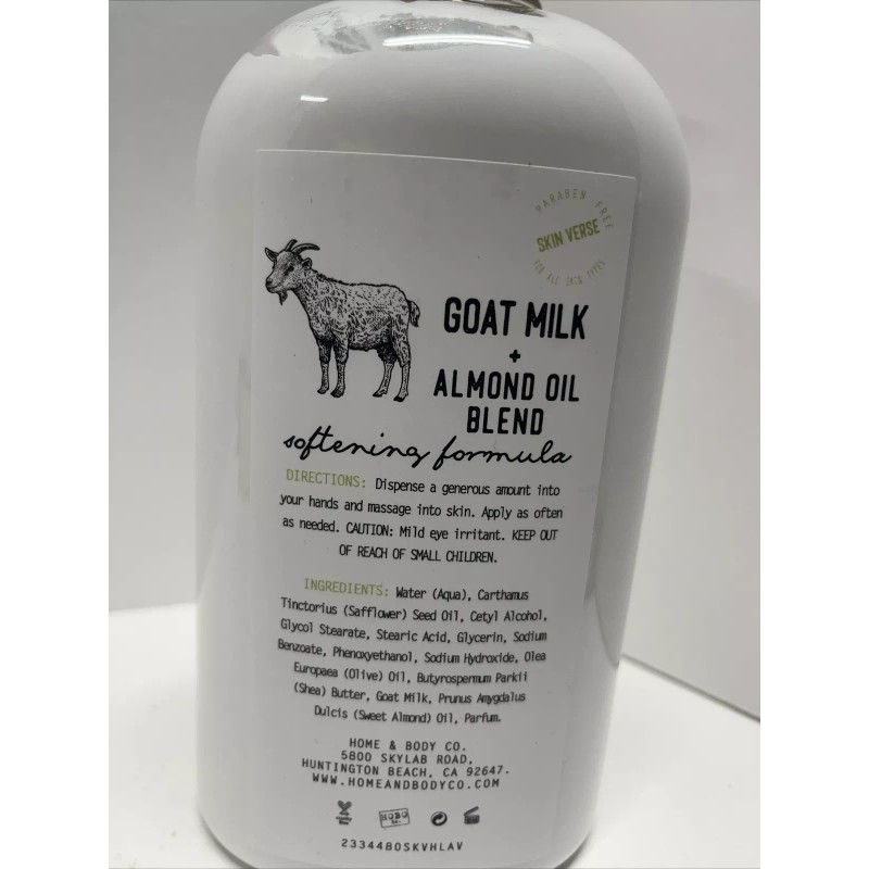 Home & Body Co / HOBO Co. GOAT MILK Almond