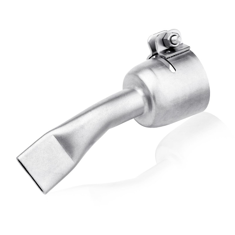 SWIGRANCE Hot Air Welding Nozzle 20mm Mouth Width, Stainless Steel