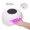180W UV LED Nail Gel Curing Lamp 3 Time Setting