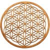MC-TREND® High-quality flower of life made of wood (diameter 30