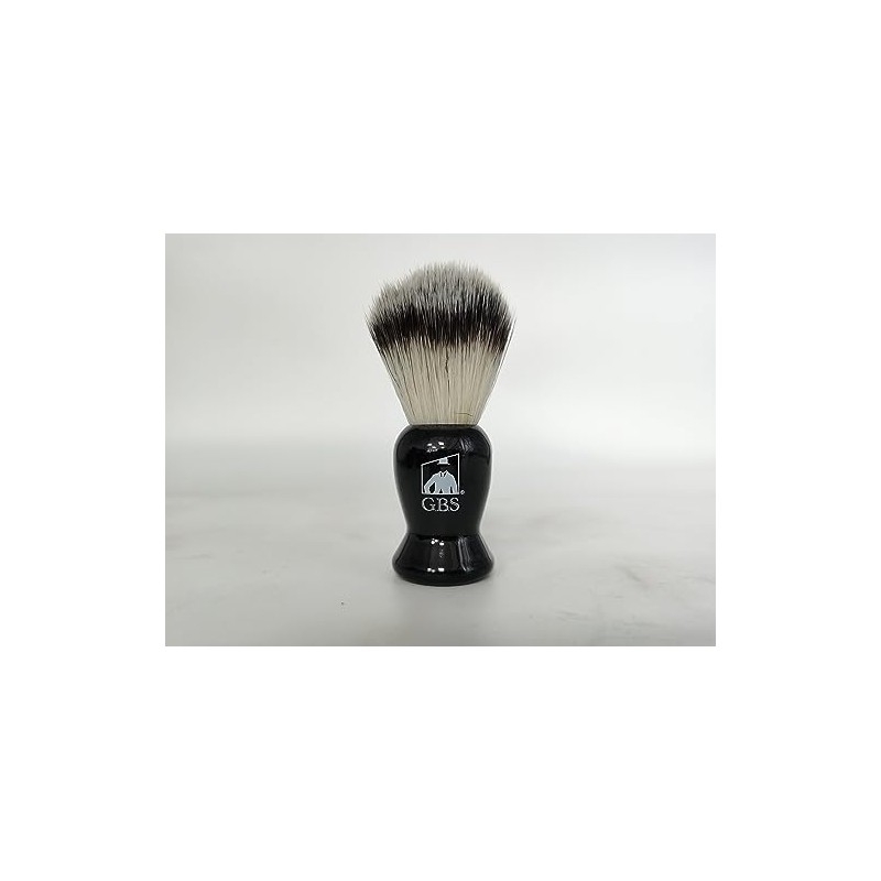 G.B.S Synthetic Shaving Brush Black Handle