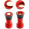 QWORK Fire Hose Nozzle, 2" Heavy Duty NPSH/NPT Thermoplastic Constant