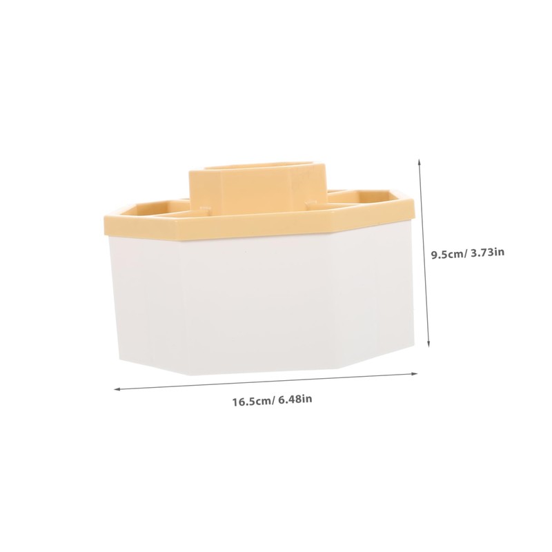 STOBOK Desktop Multi-grid Makeup Brush Holder High-grade Material Compact Size