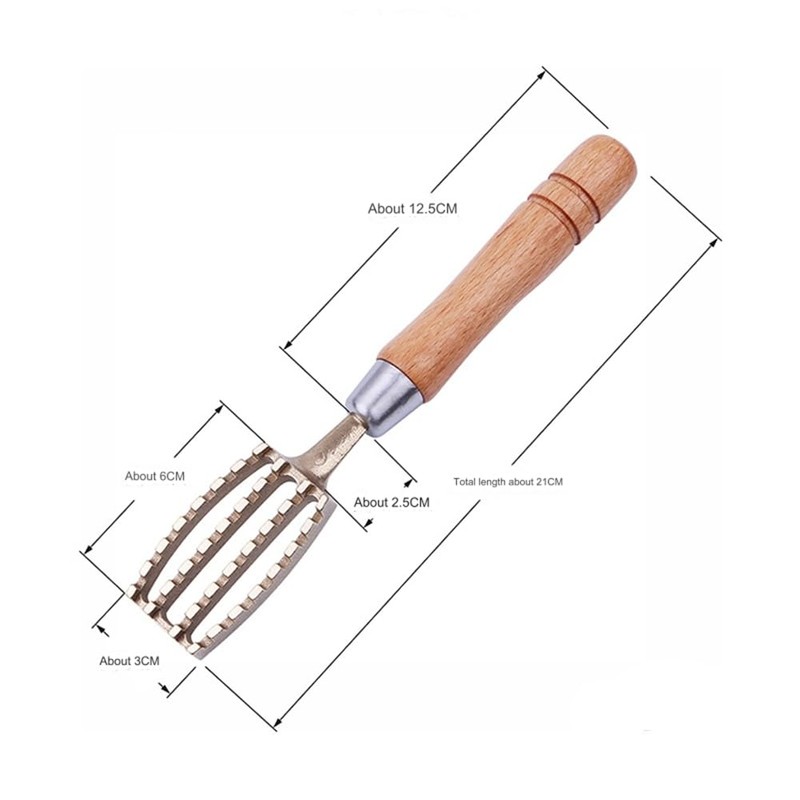 Pojedehy Fish Scale Scraper Fish Scale Brush Scraper to Remove
