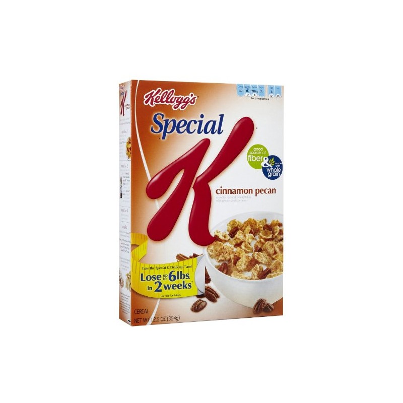 Special K Breakfast Cereal Cinnamon and Pecan, 11.8 oz