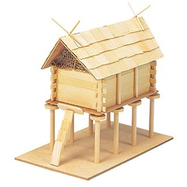 Kagaya Timber Ancient History Series High Stilts Shikikura