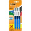 BIC 4 Colours Retractable Ballpoint Pens, Medium Point (1.0 mm)