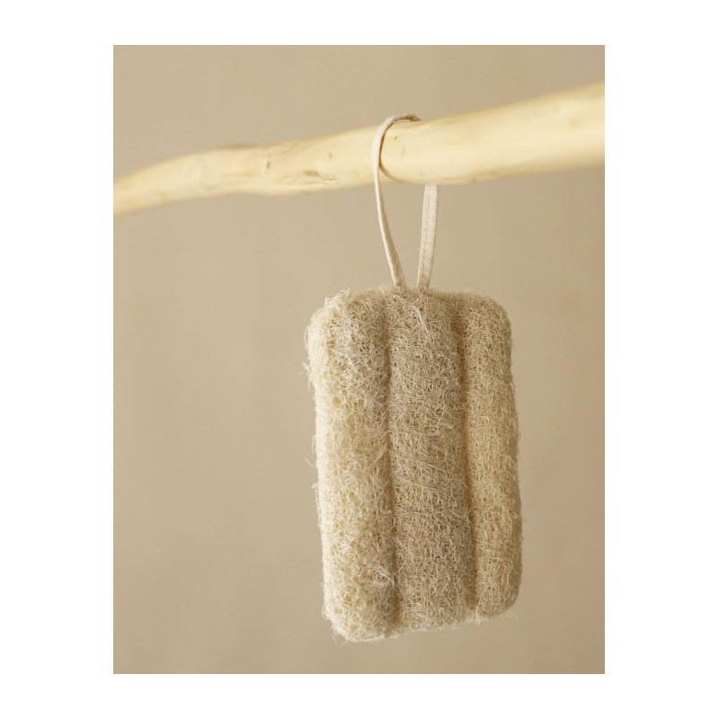 Pack of 2 Natural Fibre Loofah Sponges