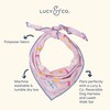 Lucy & Co. Unicorn Magic Bandana - Designer Puppy Accessory.