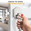 Probrico Satin Nickel Heavy Duty Front Entry Handleset, Passage Lock