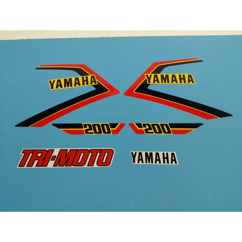 YAMAHA YTM200 TRI-MOTO 1983 DECAL DECAL GRAPHIC SET(#*Y55)