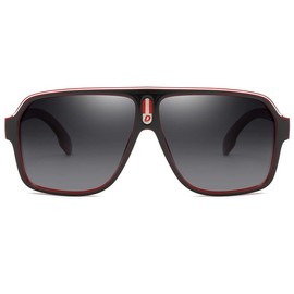 DUBERY Mens Oversized Aviator Sunglasses Classic Large Polarized Lens Shades D103