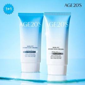 AGE20'S Skin Fit Moisture Sun Cream Plus 50ml x 2 (SPF50+ PA++++) / AGE20'S [에이지투웨니스] 스킨핏 수분 선크림 플러스 50ml X 2개 (SPF50+ PA++++)