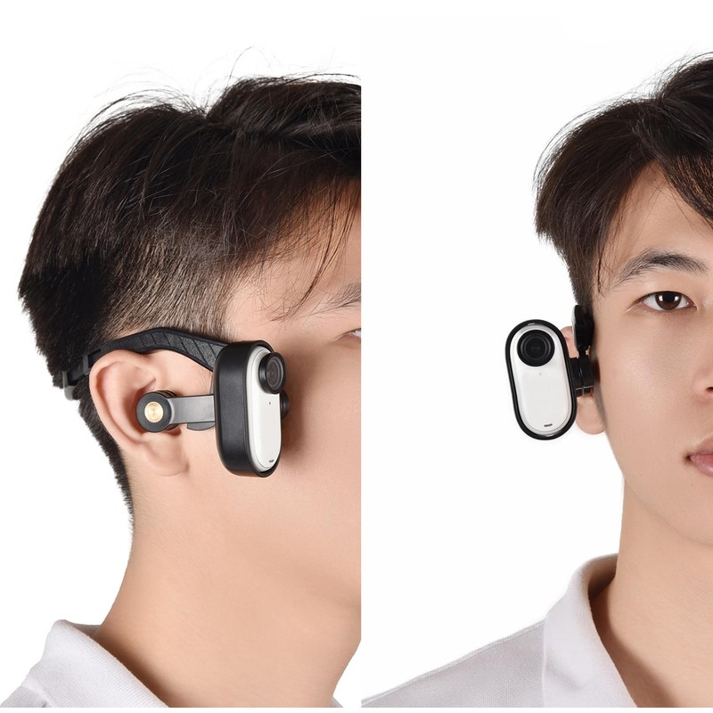 SHEAWA for Insta360 GO 3S/GO3 Ear Mount Mount Adapter, Angle