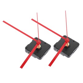 Operitacx 2pcs Silent Clock Movement Kit DIY Repair Parts for Wall Clocks High Precision Quartz Mechanism for Home Office Easy Installation and Durable Design