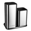 RedCall Kitchen Knife Holder,Stainless Steel Universal Knife Block Without Knives