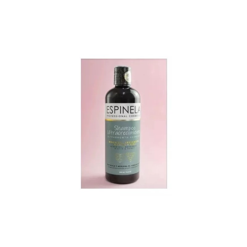 Espinela Shampoo Ultracrecimiento Con Bergamota Espinela