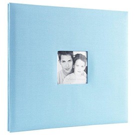 MCS MBI 13.5x12.5 Inch Fashion Fabric Scrapbook Album with 12x12 Inch Pages with