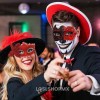 2 Antifaz Fiesta Mascaras Halloween Pareja Carnaval Cosplay