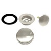 Westbrass Standard Trim for Cable Drive Bath Waste, Stainless Steel,
