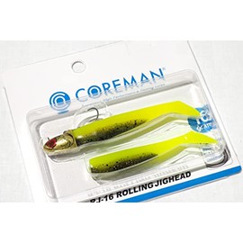 Coreman Rolling Jig Head 16g #063 Gold Head / Chart Bait RJ-16
