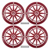 A ABSOPRO 4 Pcs 3" Car Speaker Grille Cover Round
