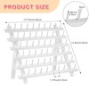 Yookeer 60 Spools Wooden Thread Rack and 48 Pcs Thread