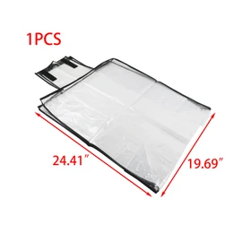 Risbay 1PCS Clear Luggage Cover Protectors for 28 Inch Suitcase