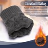 3 Pair Winter Gloves, Men Touch Screen Gloves, Winter Thermal