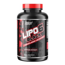 Pre Entreno Termogénico Nutrex Research Lipo 6 Black 120 Capsulas Sin sabor