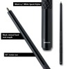 Action Junior Billiards Pool Cue Stick - Black - 48in