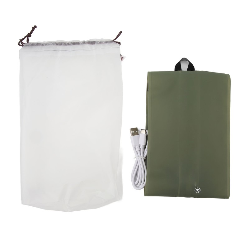 Inflatable Camping Light Tube Solar Power USB Powered Strong Magnetic