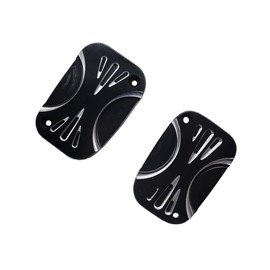 Shallow Cut Front Brake Master Cylinder Cover Harley Touring Street Glide Road King FLHX FLHR 2008-2016