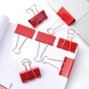 Red Bulldog Clips 32mm Paper Clip 36pcs Binder Clips (36,