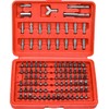 BEAUGIREW 100 Pcs Security Screwdriver Bit Set |Cr-V Steel |1/4-inch