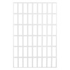 Sticker White 25mm x 10mm Labels - 2.5cm x 1cm