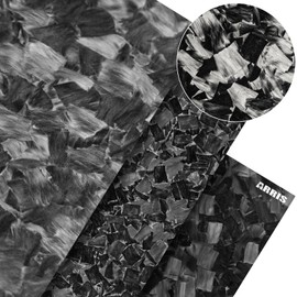 ARRIS 3mm Forged Carbon Fiber Sheet, 100 X 250 X 3MM Forged Carbon Composite, 3K Real Carbon Fibre Plate Available in 1.0MM 2.0MM 2.5MM 3.0MM 4.0MM for DIY Car RC Aircraft