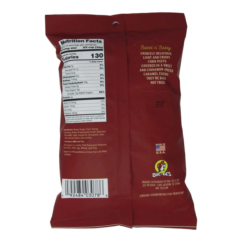 Buc-ee's 10 Ounce Buc ee s Beaver Nuggets Cinnamon Sweet