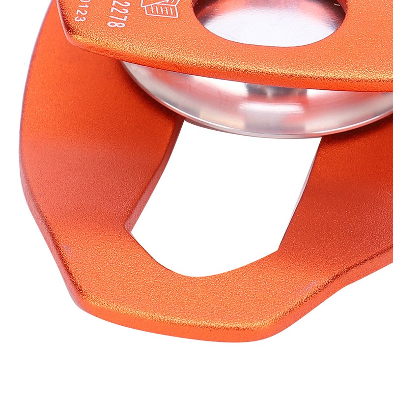 30KN Large Single Pulley Bearing Sheave Sliding Side Plate for