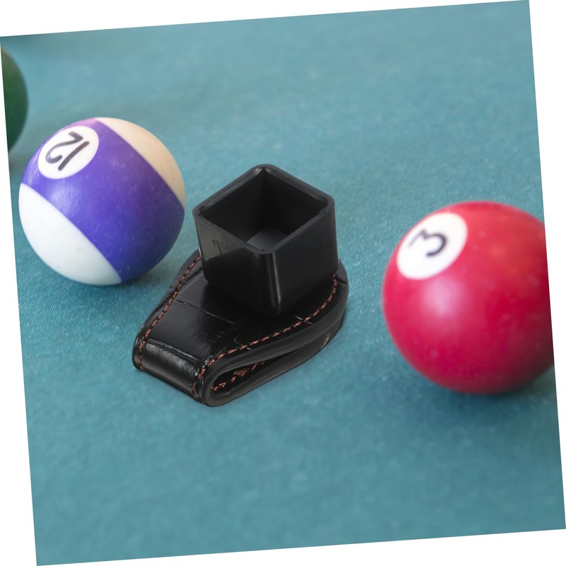 FOMIYES Pool Chalk Holder Durable Billiard Chalk Storage Organizer for