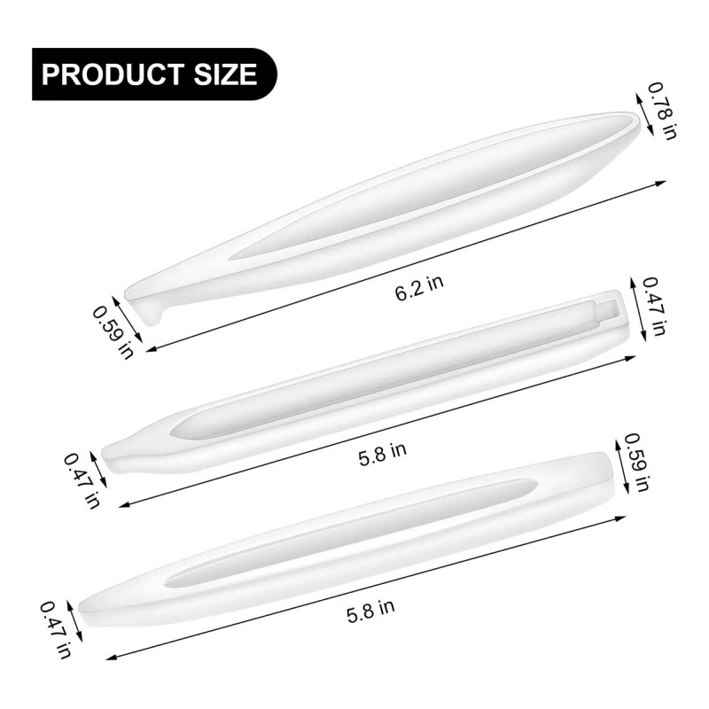 generic 9 Moldes Resina Bolígrafo Moldes De Silicona Para Bolígrafo