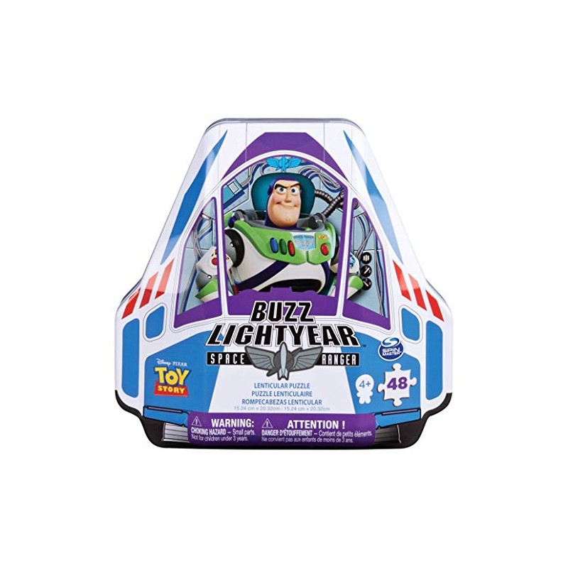 Cardinal 6047064 Toy Story 4 Buzz Lightyear Lenticular Puzzle in