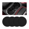 KHGUZ 4PCS Car Cup Coasters, Non-Slip Automotive Insert Cup Holder